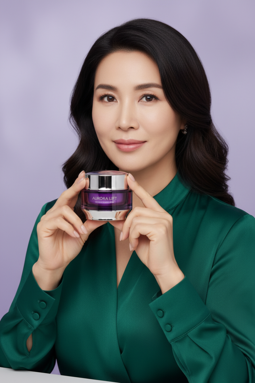 Bloomé Model with Lifting Cream